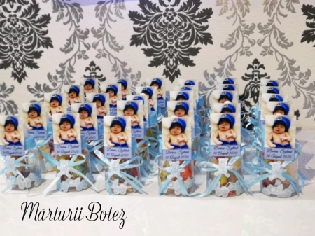 Biberon BLUE cu FOTO & BOMBONE [1]
