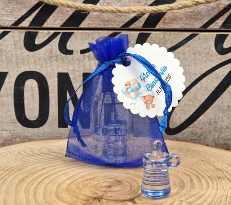 Biberon blue in saculet [2]