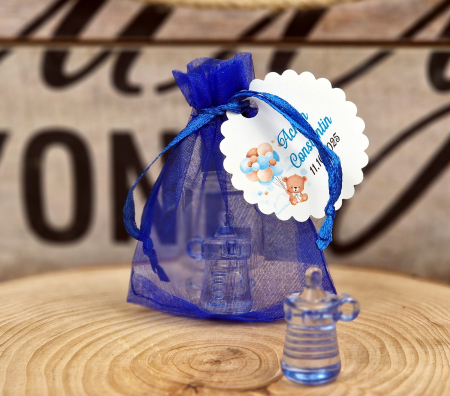 Biberon blue in saculet [1]