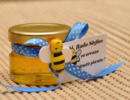 BOTEZ - Borcanel miere HAPPY BEE