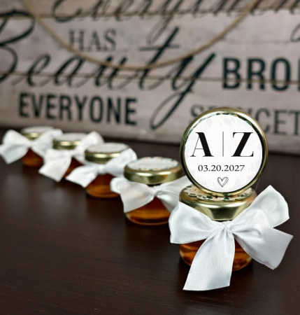 NUNTA - Borcanel miere WHITE BOW 2