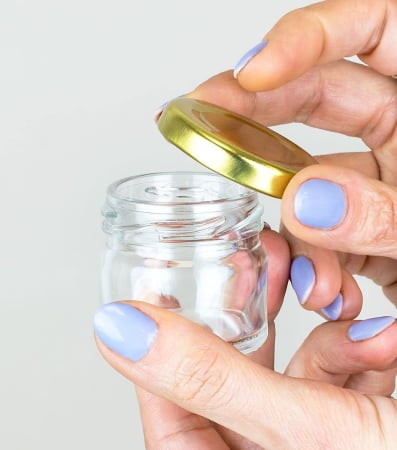 NUNTA - Borcanele pentru miere (30 ml) + capac