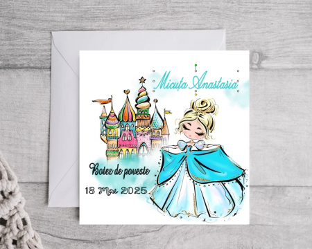 INVITATII BOTEZ - 134 - Cinderella