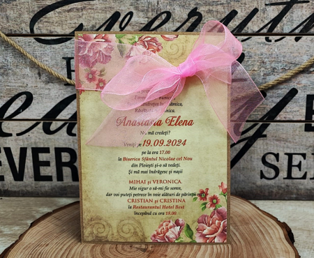 INVITATII BOTEZ - Invitatii botez 5551