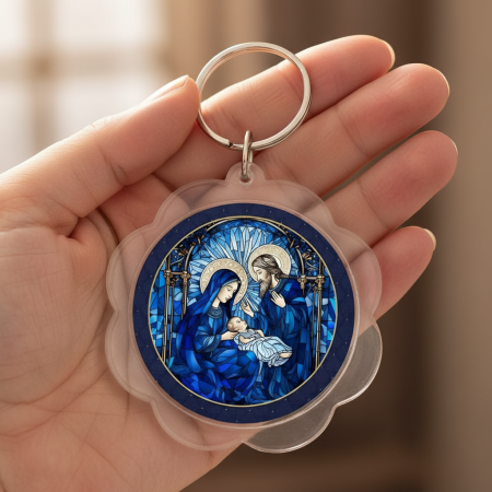 Marturii BOTEZ - Breloc de chei cu Icoana PM2