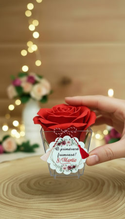 Cadou 8 Martie Trandafiri din Sapun [2]