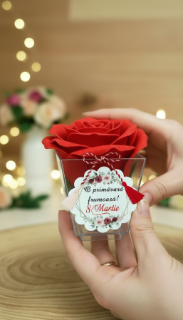8 Martie - Cadou 8 Martie Trandafiri din Sapun