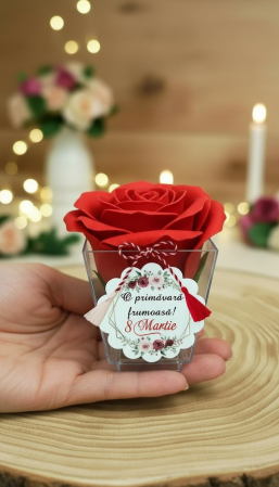 Cadou 8 Martie Trandafiri din Sapun [1]