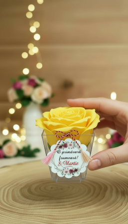 Cadou 8 Martie Trandafiri din Sapun [1]