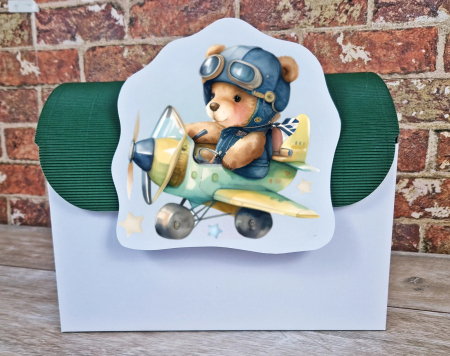 Casute dar BOTEZ - CASUTA de DAR bebe AVIATOR PM104