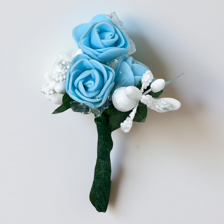 NUNTA - Cocarde nunta BLUE