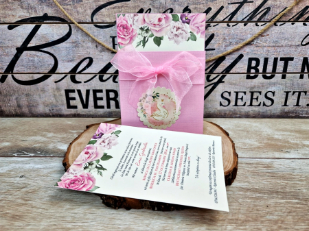 Invitatii botez cu Lebada