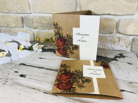 INVITATII NUNTA - Invitatie Concept - 5555