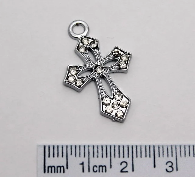 Cruciulita botez D6  (blue) [4]