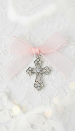 BOTEZ - Cruciulita botez D6  (pink)