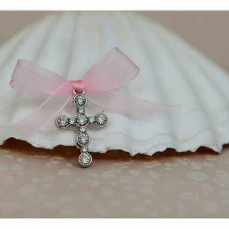 Cruciulita botez D7 (roz) [2]