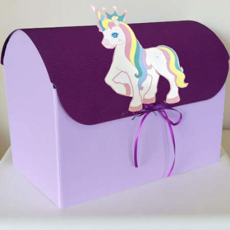 Casute dar BOTEZ - Cufar de Bani UNICORN