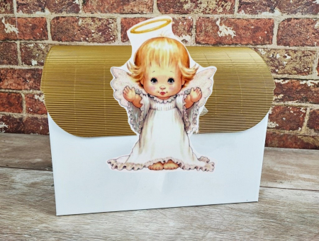 Casute dar BOTEZ - Cufar de dar  BABY ANGEL