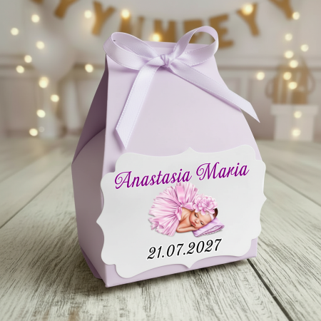 Marturii BOTEZ - Cutie cosulet Bebelusa