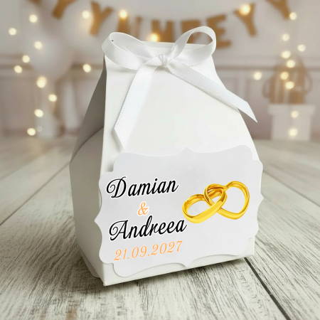 NUNTA - Cutie cosulet Wedding Rings