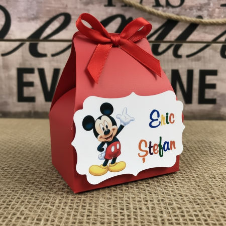 Marturii BOTEZ - Cutie cosulet - Mickey Mouse