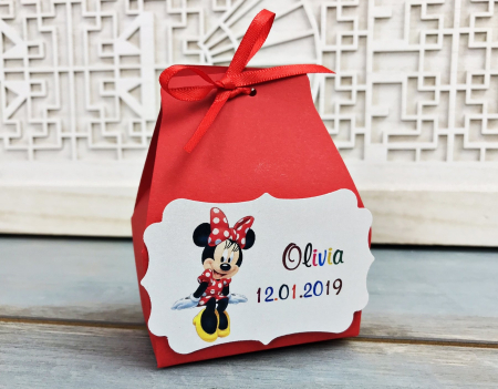 Cutie cosulet - Minnie Mouse (model rosu)