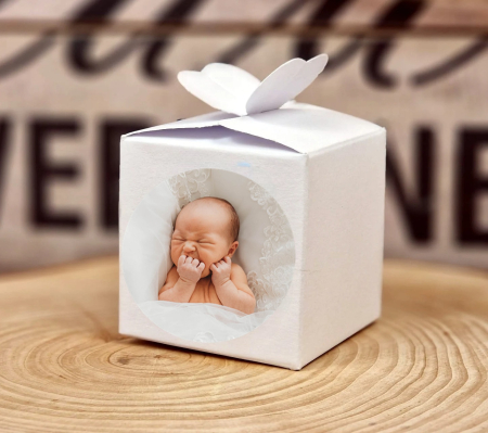 BOTEZ - Cutie model C5 Alb FOTO