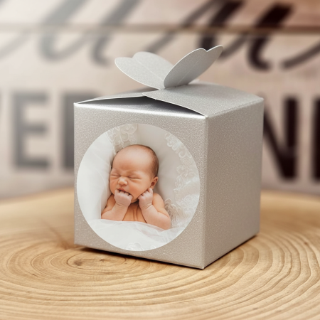 BOTEZ - Cutie model C5 SILVER