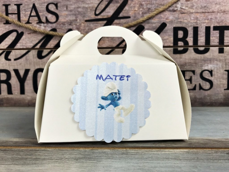 Cutii prajituri - model Strumf [1]