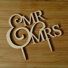 Decoratiune TORT Mr & Mrs - model 4 [1]