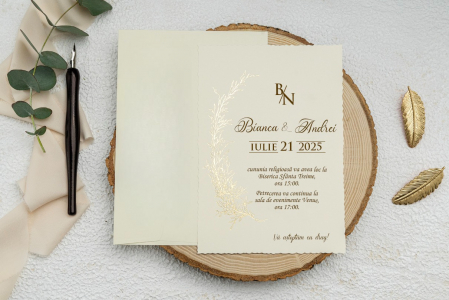 invitatii nunta MODERNE - Erdem - 9229