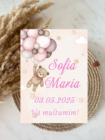 Etichete MARTURII - Etichete adezive Little Bear
