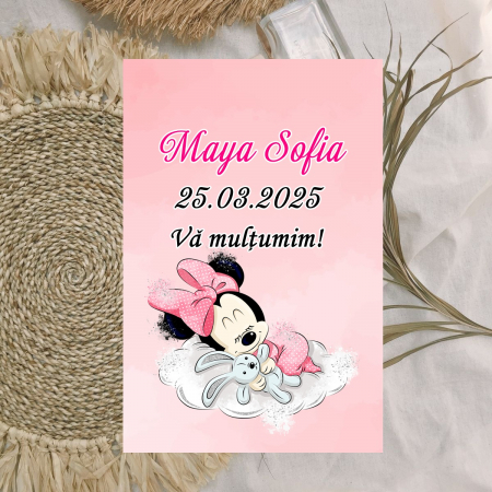Etichete MARTURII - Etichete adezive Minnie