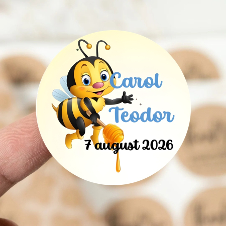 Etichete MARTURII - eticheta Albinuta (3.8 cm)