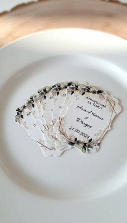 Eticheta artificii TORT - GREENERY