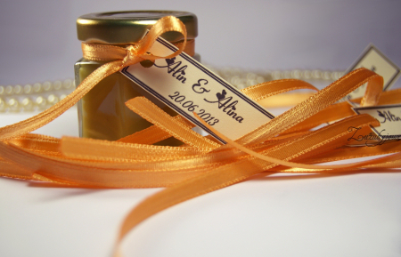 Etichete MARTURII - Eticheta ORANGE (crem sidefat)