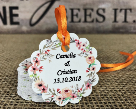 Eticheta - Coronita de Flori (4 cm) [1]