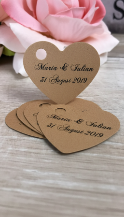 BOTEZ - Eticheta INIMA (model craft)