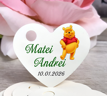 Etichete MARTURII - Eticheta marturii inima Winnie