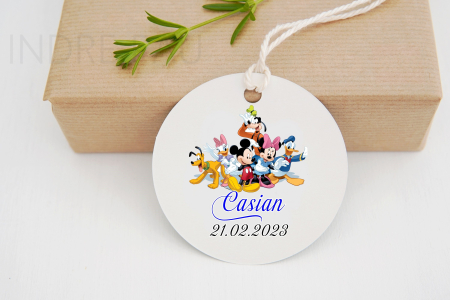 Etichete MARTURII - Eticheta rotunda DISNEY