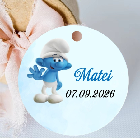 Etichete MARTURII - Eticheta cerc STRUMF (5 cm)