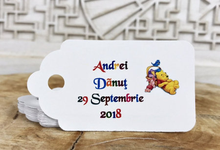 Eticheta tag Winnie (7 cm x 4.5 cm) [3]