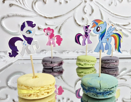 Banner nume & Props Candy Bar - Etichete Candybar - Little PONY