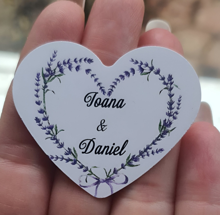 Etichete marturii inima Lavanda [1]