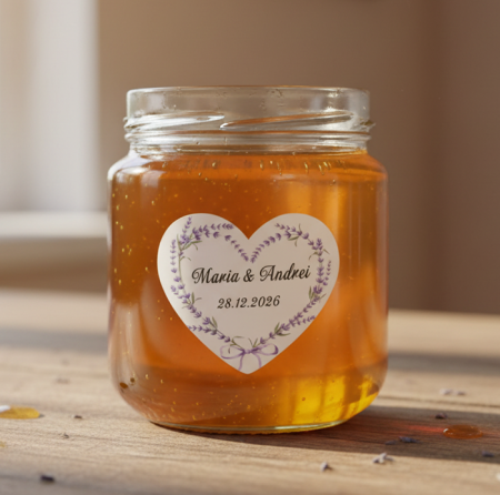 Etichete marturii inima Lavanda [3]