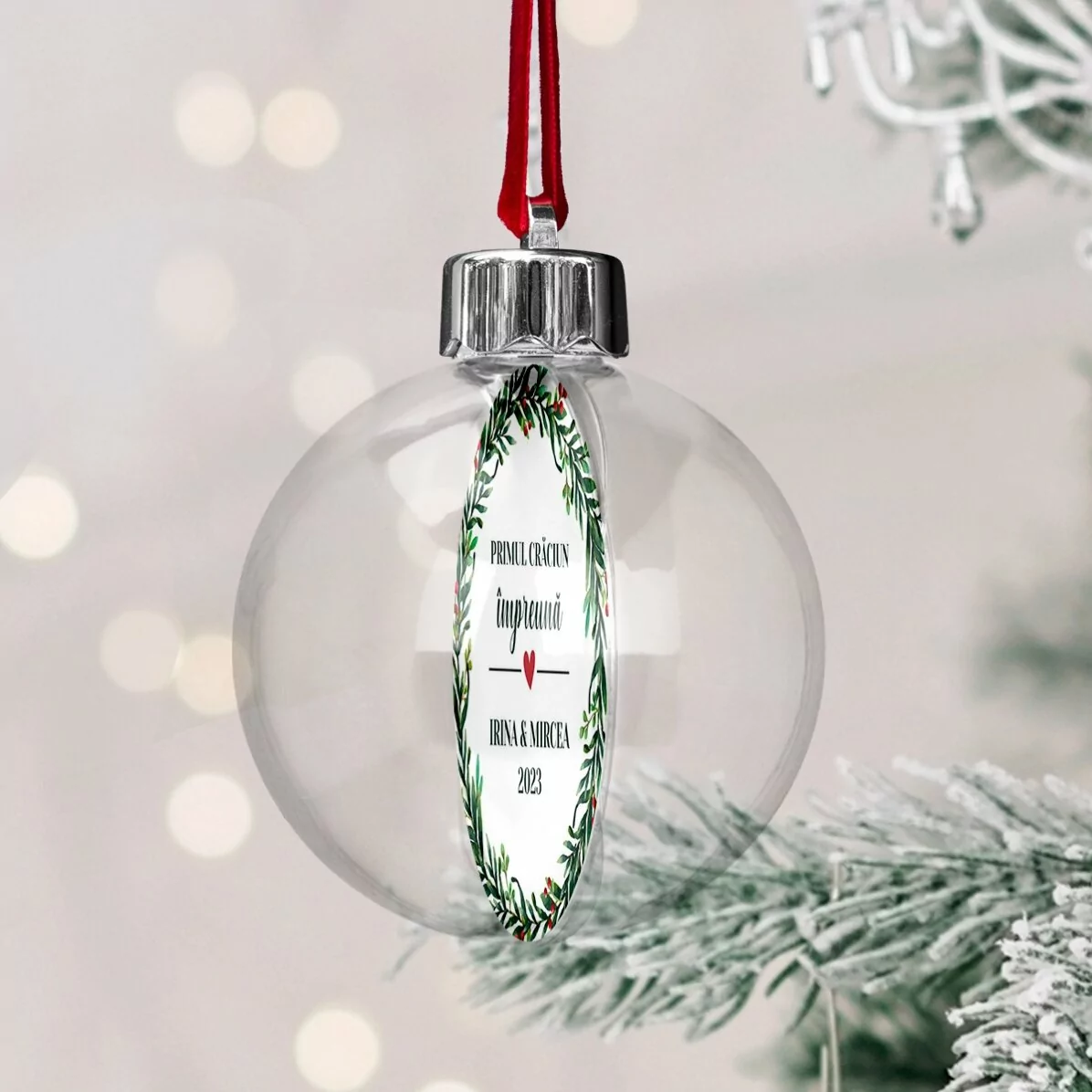 Glob de craciun FOTO (7cm) [9]