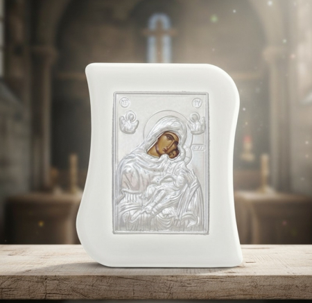 Marturii BOTEZ - Icoana metal pe suport de sticla