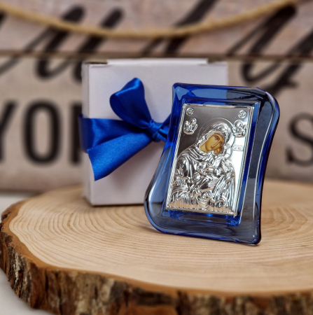 Iconita Maica Domnului  BLUE [2]