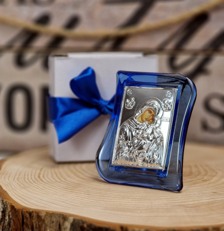 Iconita Maica Domnului  BLUE [3]