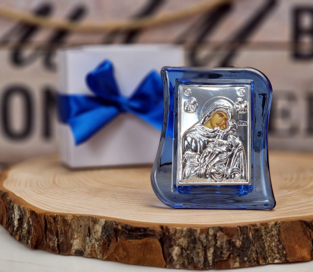 Iconita Maica Domnului  BLUE [4]